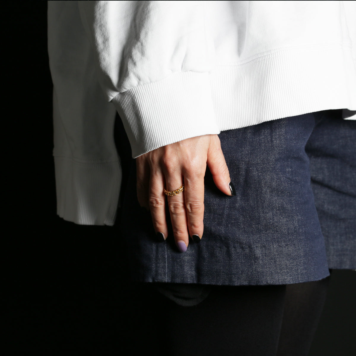 Techno City Tokyo Star Jewelry Ring Gold / Single Item