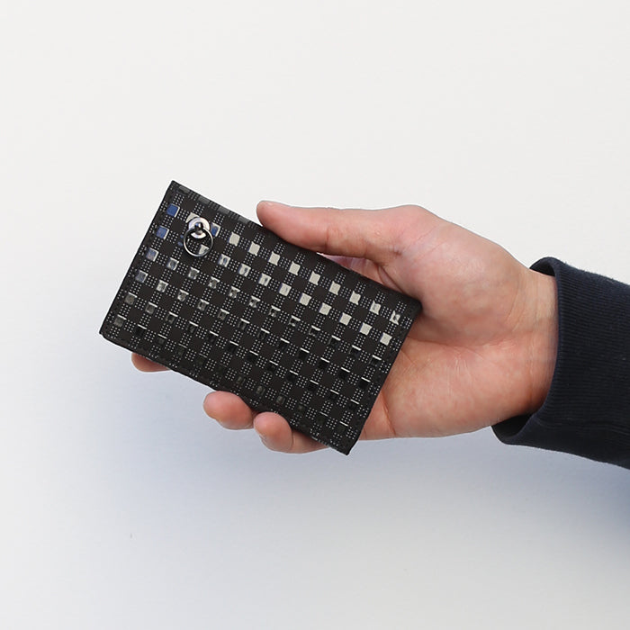 Inden - Indenya Business Card Holder Card Case Checkered Pattern