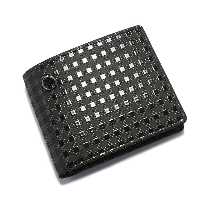 Inden - Inden-ya Bifold Wallet, Check Pattern / Medium Wallet