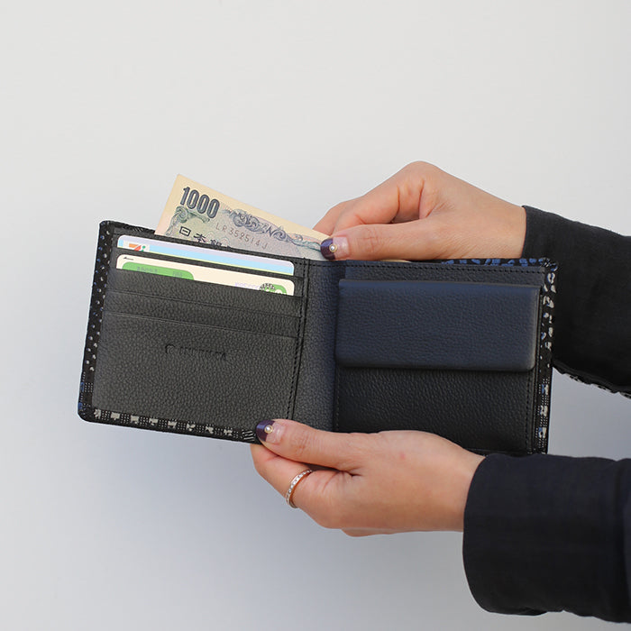 Inden - Inden-ya Bifold Wallet, Dot Pattern / Medium Wallet