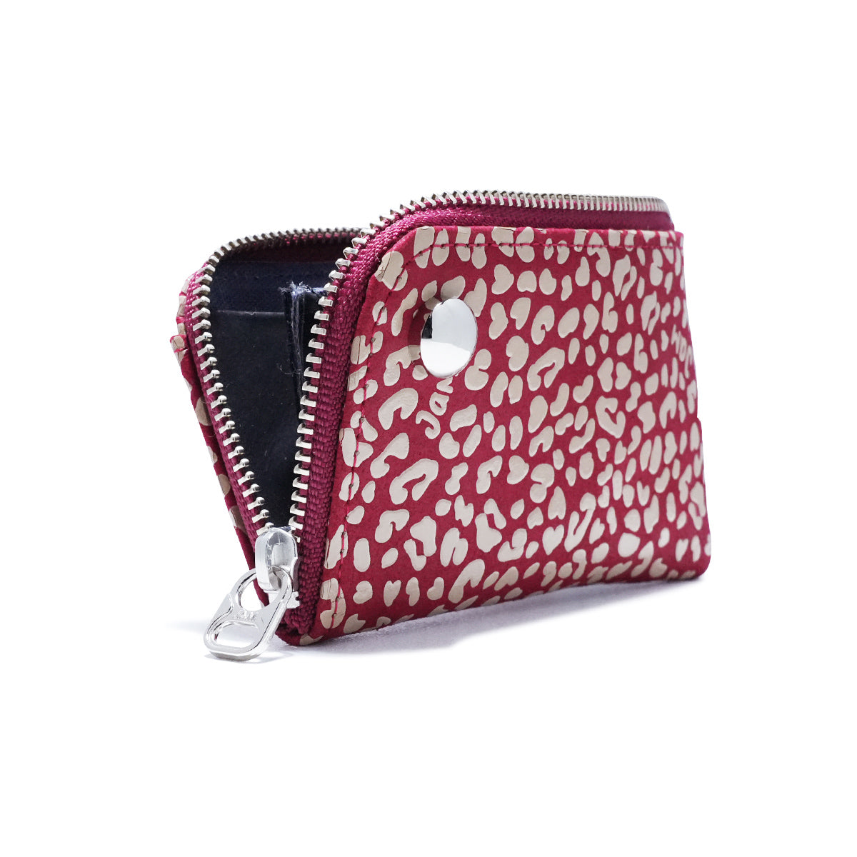 Inden - Indenya L-Type Zipper Coin Case RED×WHITE / Coin Purse/Mini Wallet
