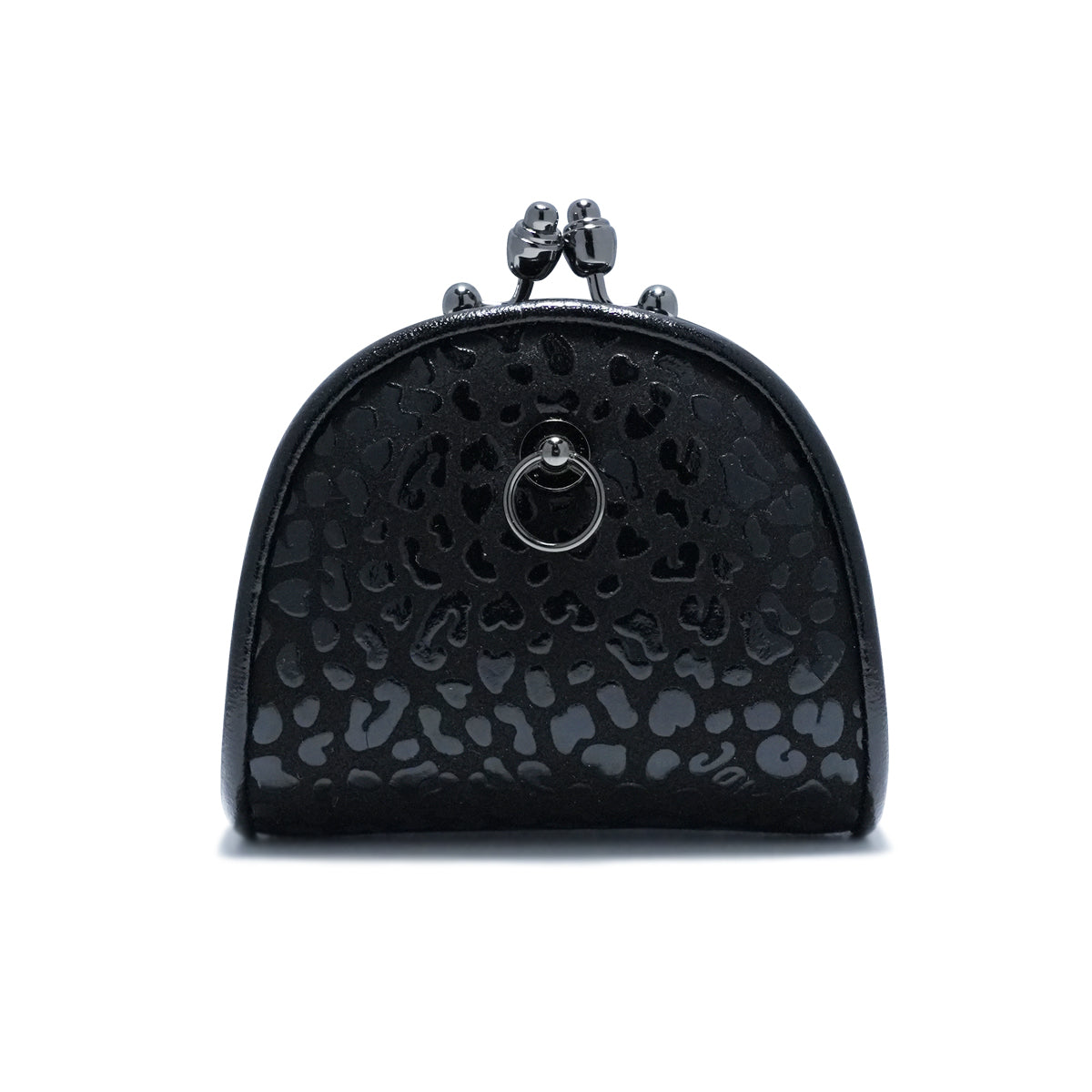 Inden - Indenya Clasp Purse/Coin Case Leopard Print