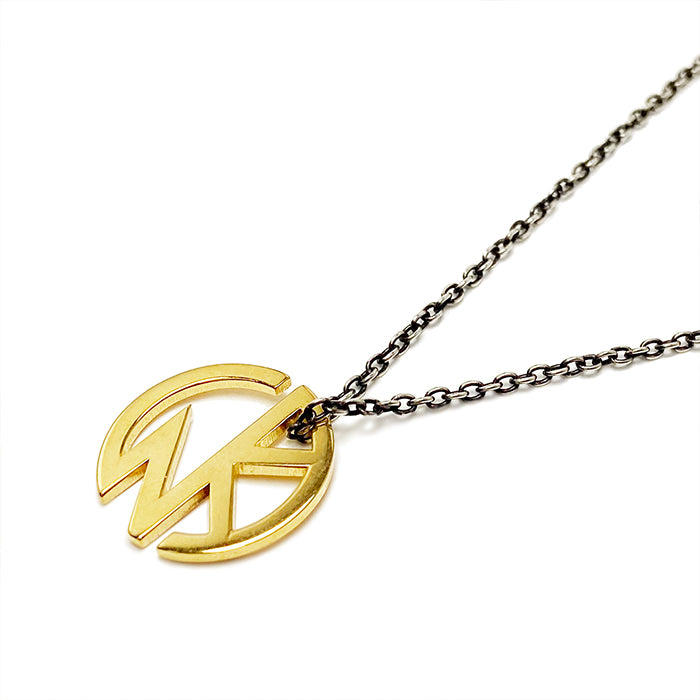 筋肉人 KIN 標誌項鍊 - 金色