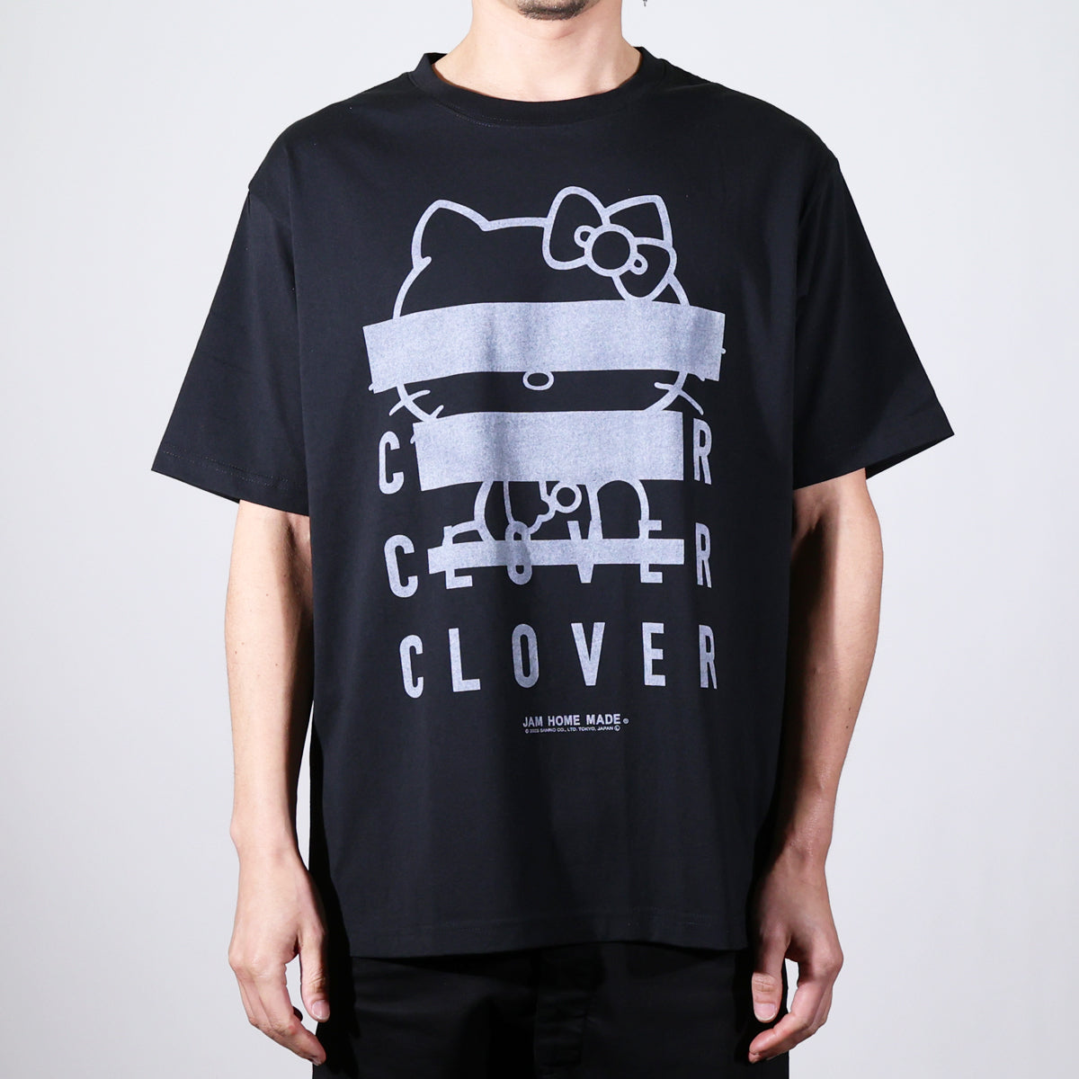 Hello Kitty Clover T-Shirt - Black