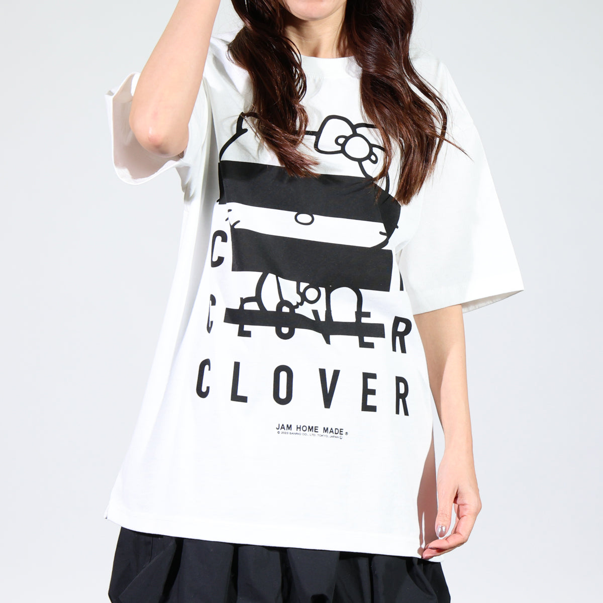 Hello Kitty Clover T-Shirt - White