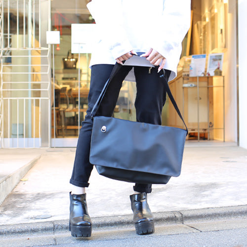 Ethical Leather Messenger & Shoulder Bag Original/Made in Japan