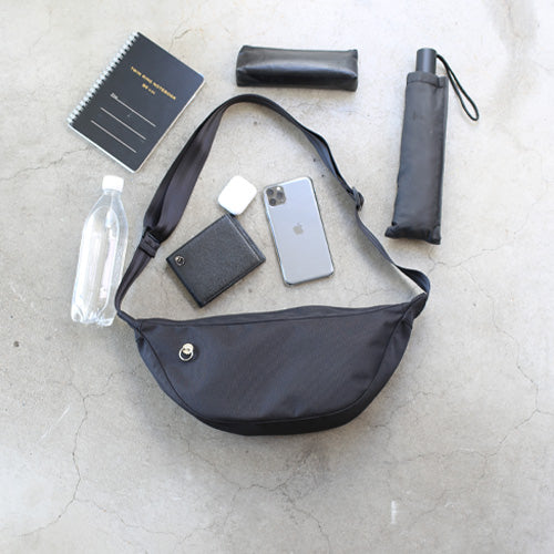 Eco Cordura Banana Shoulder Body Bag M Size Original/Made in Japan
