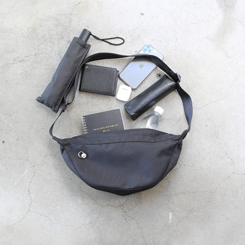 Eco Cordura Banana Shoulder Body Bag M Size Original/Made in Japan