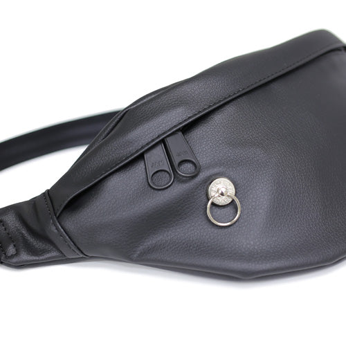Ethical Leather Simple Mini Waist Pouch Body Bag 2L