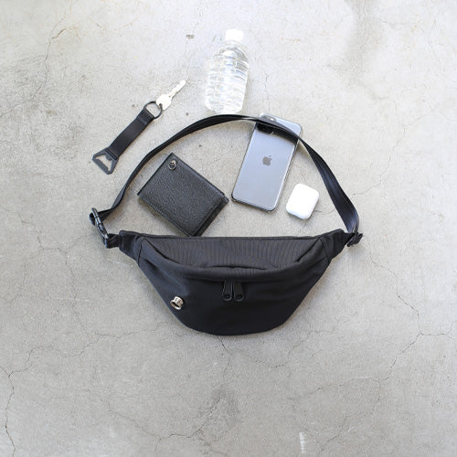 Eco Cordura Simple Mini Waist Pouch Body Bag 2L
