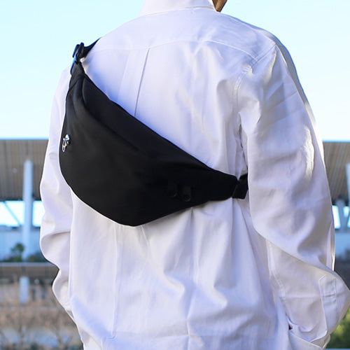 Eco Cordura Simple Mini Waist Pouch Body Bag 2L