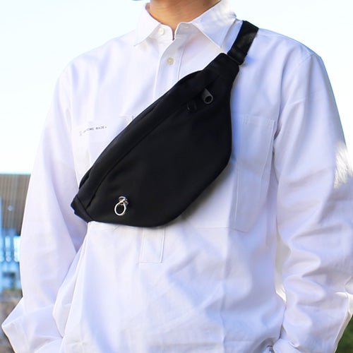 Eco Cordura Simple Mini Waist Pouch Body Bag 2L