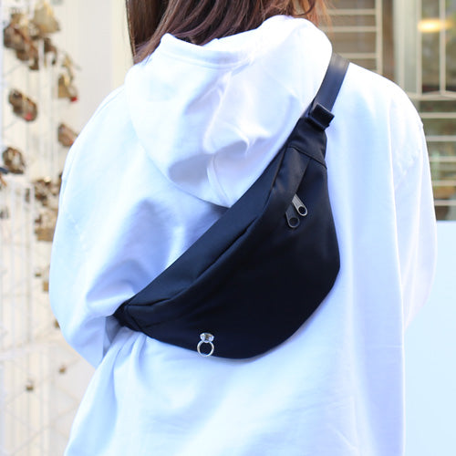 Eco Cordura Simple Mini Waist Pouch Body Bag 2L