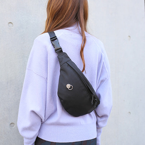 Eco Cordura Simple Mini Waist Pouch Body Bag 2L