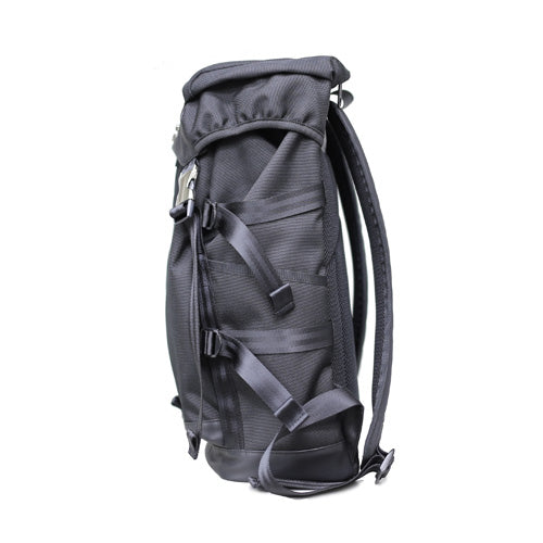 Ethical Leather & Eco Cordura Combination Backpack Rucksack 20L