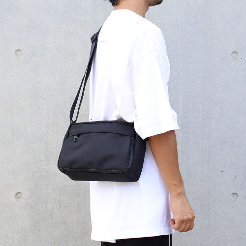 Cordura Eco & Ethical Leather Urban Mini Shoulder Bag/Made in Japan