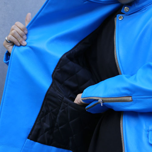 MONSTAR Leather Rider's Jacket, Mod Target