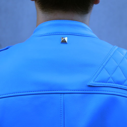 MONSTAR Leather Rider's Jacket, Mod Target