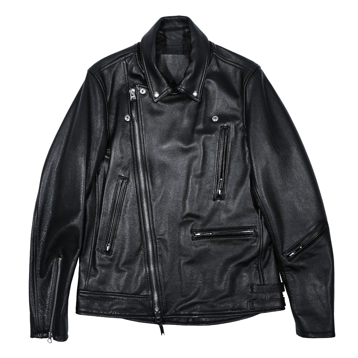 KADOTANI Leather Rider's Jacket, Double Tribe