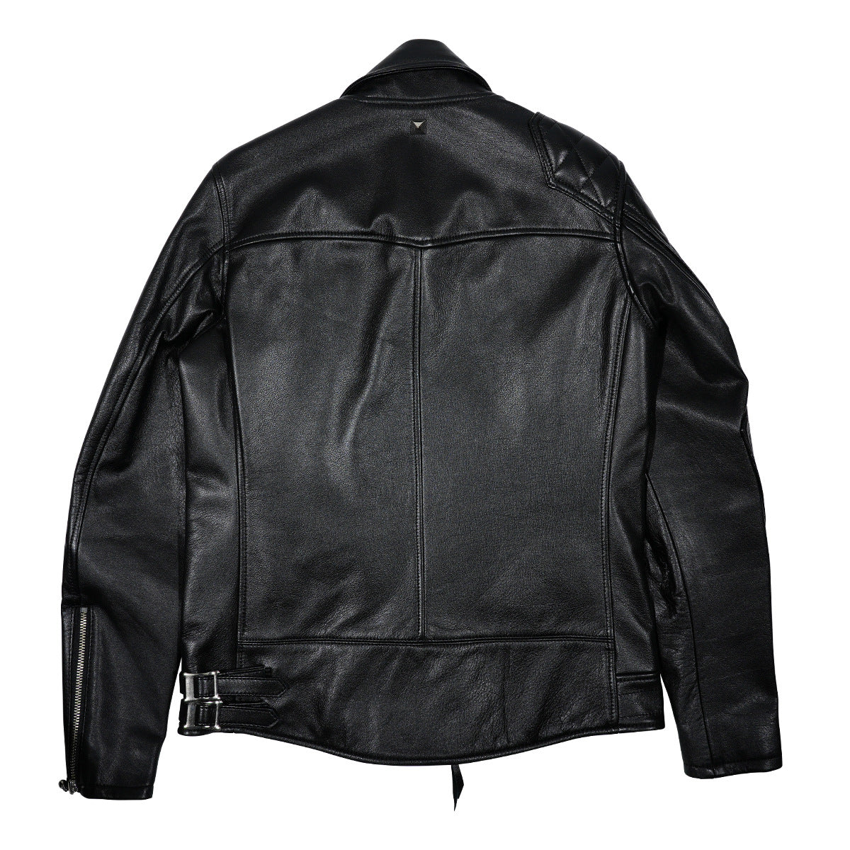 KADOTANI 加垫皮革骑士夹克，双层部落