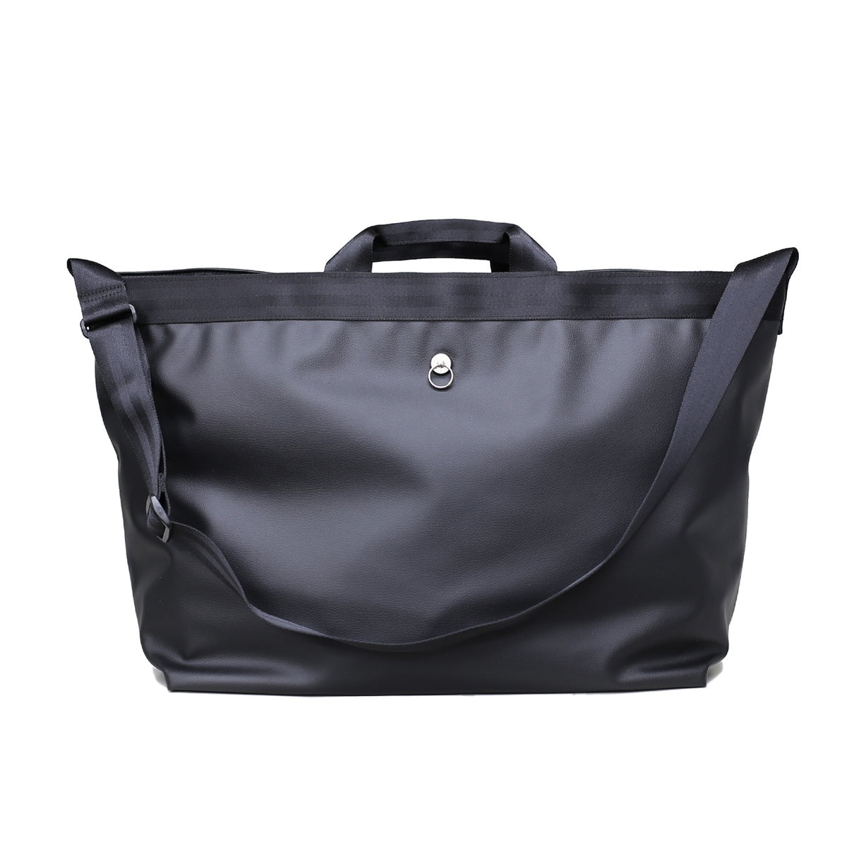 Ethical Leather 2-way Big Boston Bag & Shoulder Bag Original/Made 