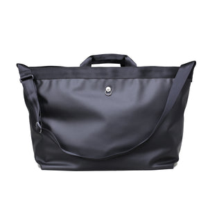 Ethical Leather 2-way Big Boston Bag & Shoulder Bag Original/Made in Japan