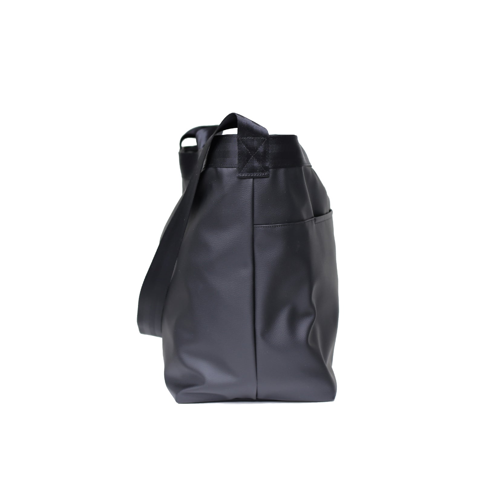 Ethical Leather 2-way Big Boston Bag & Shoulder Bag Original/Made in Japan