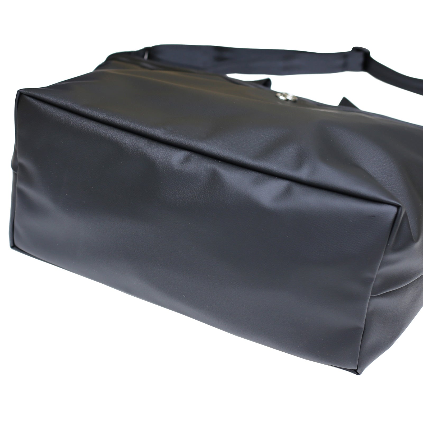 Ethical Leather 2-way Big Boston Bag & Shoulder Bag Original/Made in Japan