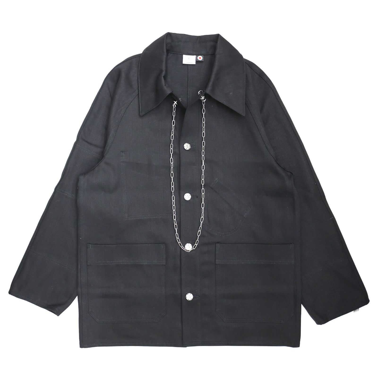 Super Angry"" Coverall Black Denim