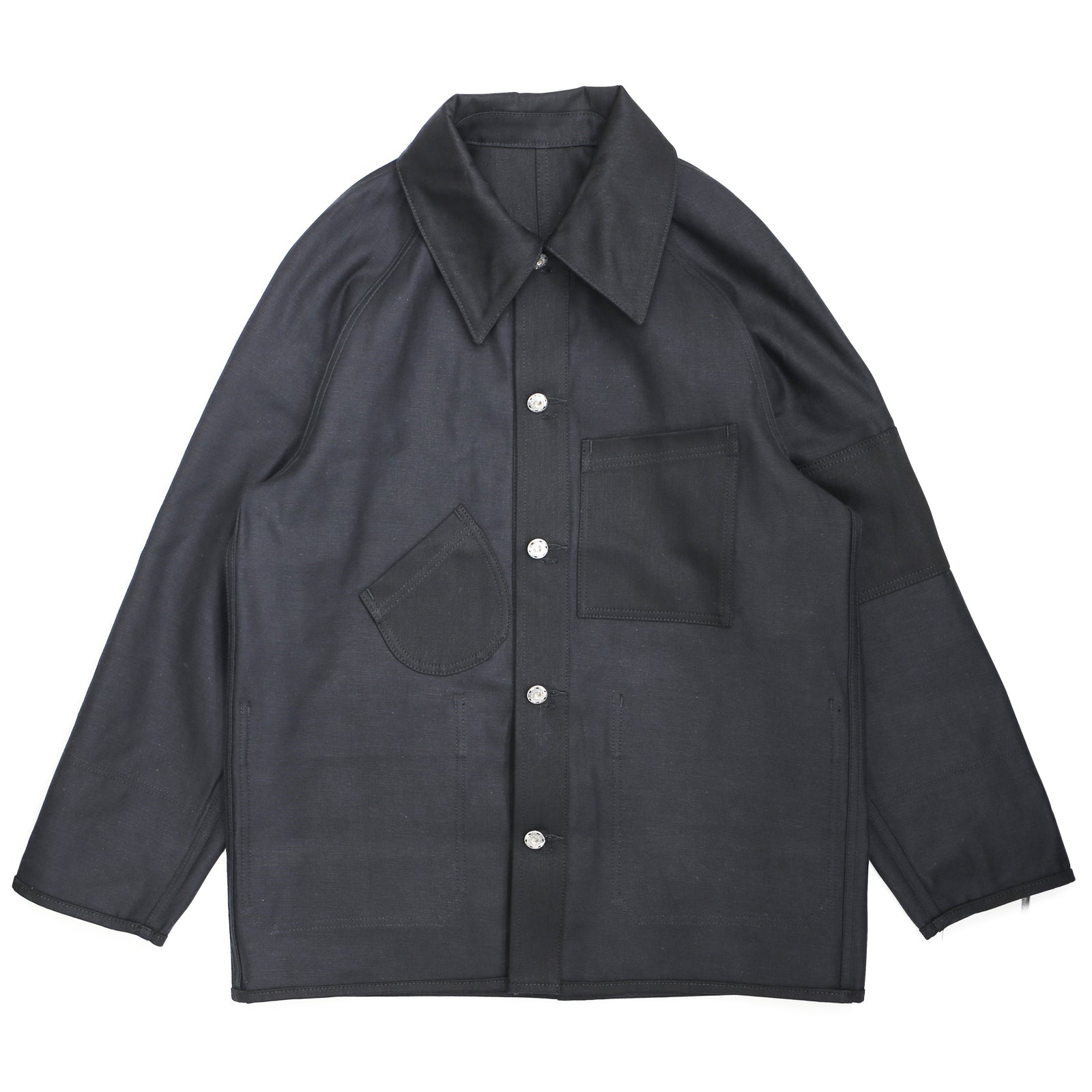 Super Angry"" Coverall Black Denim