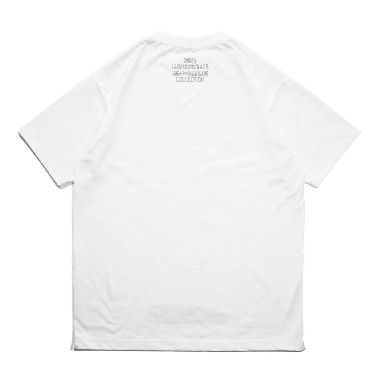 25 + 1 = NICOICHI Graphic T-Shirt / White