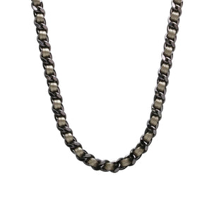 ToraTape Chain Neck & Wallet Chain (Thick / Black & Gold)