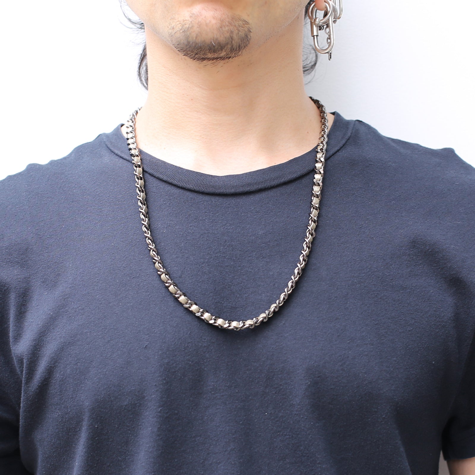 ToraTape Chain Neck & Wallet Chain (Thick / Black & Gold)