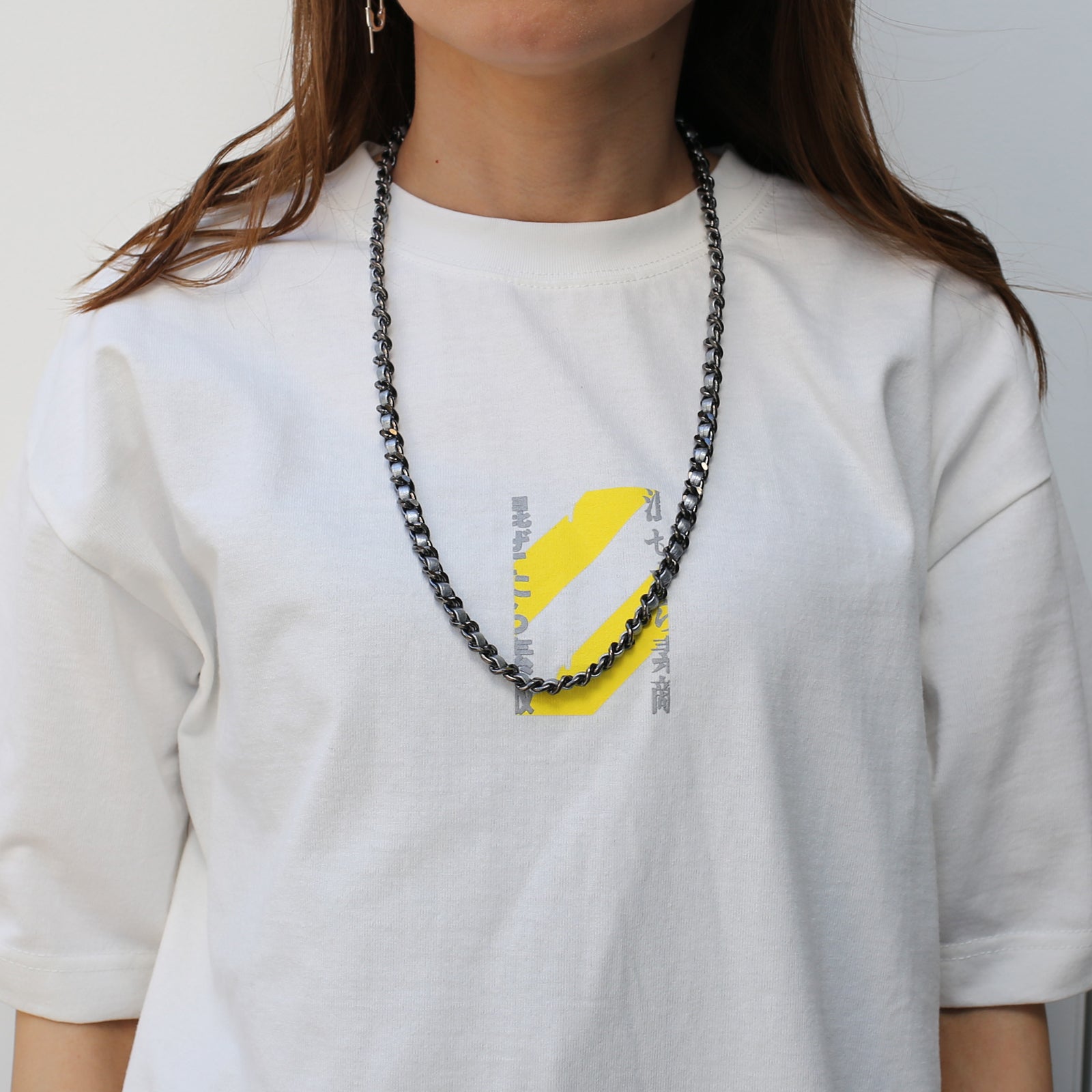 ToraTape Chain Neck & Wallet Chain (Thick / Black & Silver)