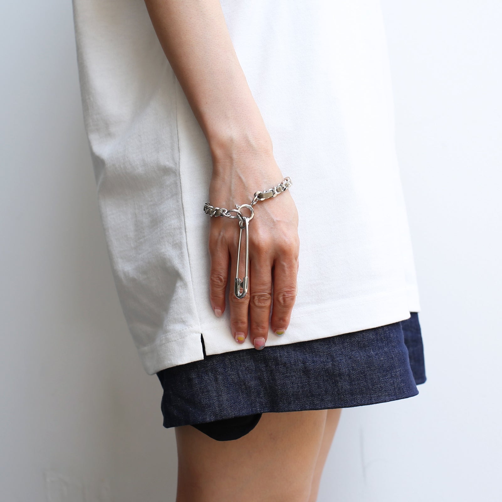 ToraTape Chain Bracelet & Anklet (Thick / Silver & Gold)