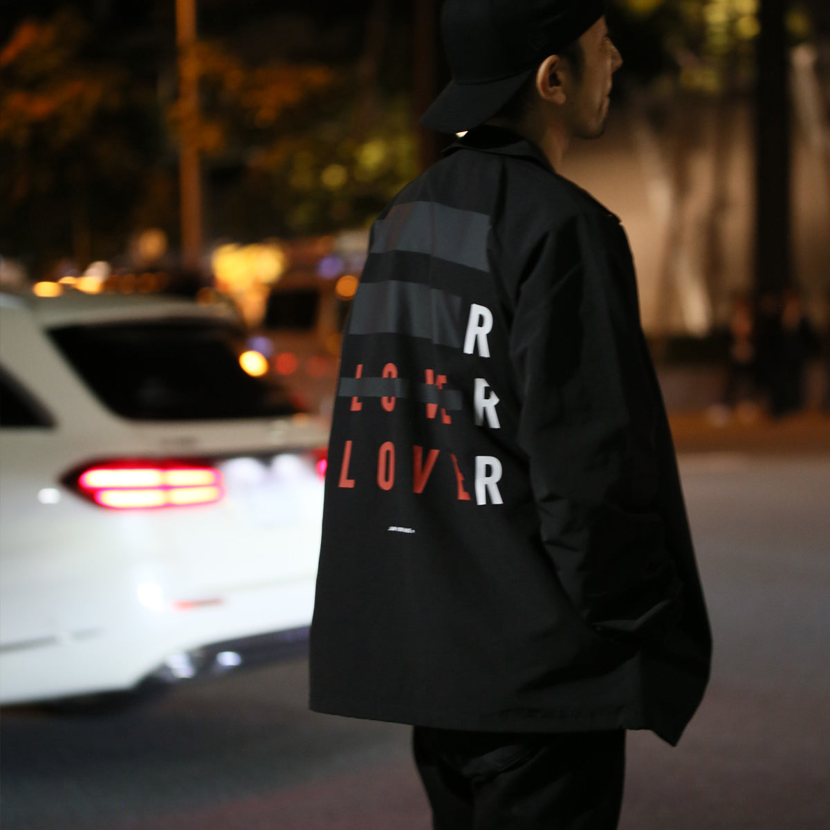 Gentle Coach Jacket TYPE2 / CLOVER - Love Hidden in Black