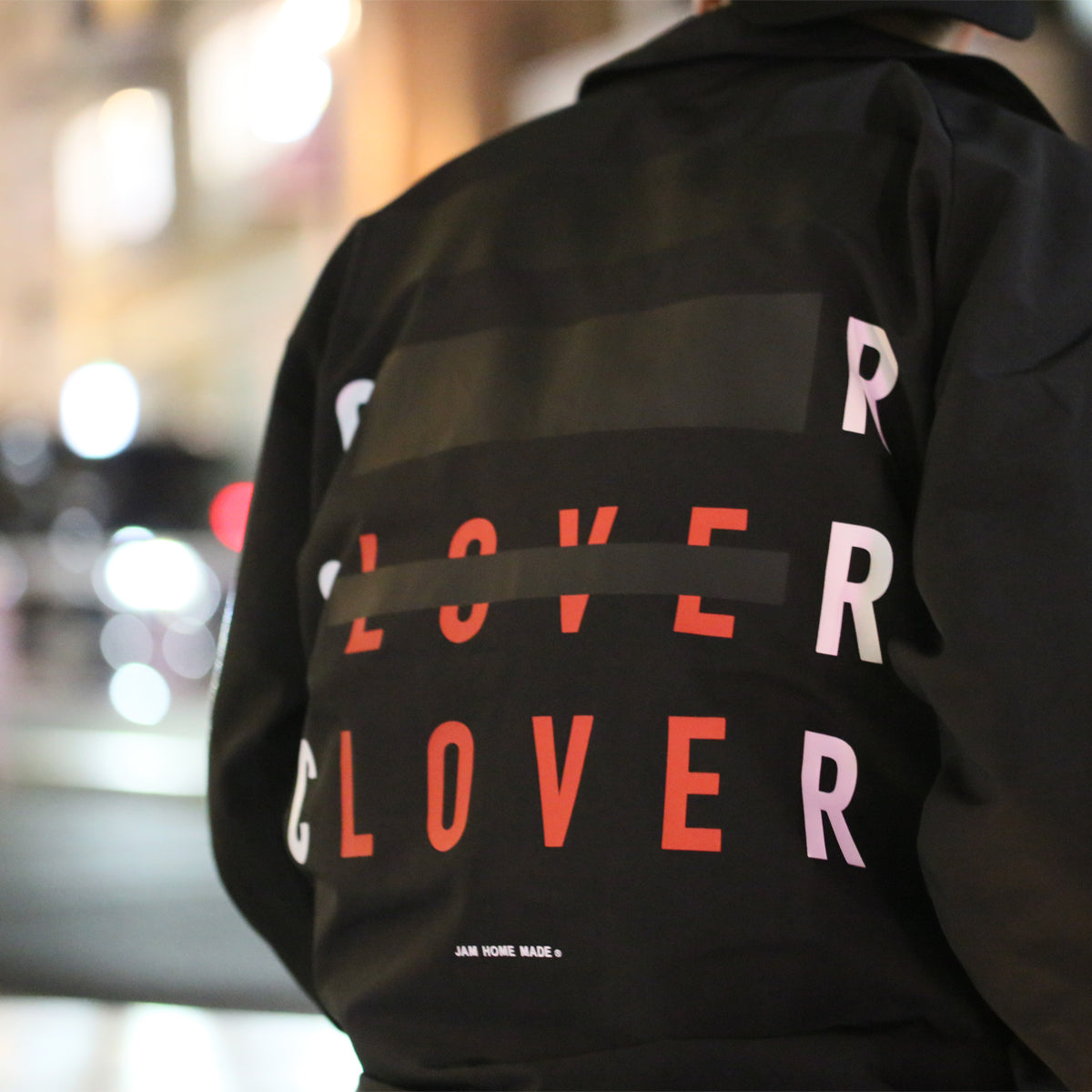 Gentle Coach Jacket TYPE2 / CLOVER - Love Hidden in Black