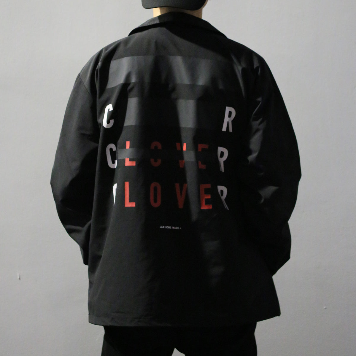 Gentle Coach Jacket TYPE2 / CLOVER - Love Hidden in Black