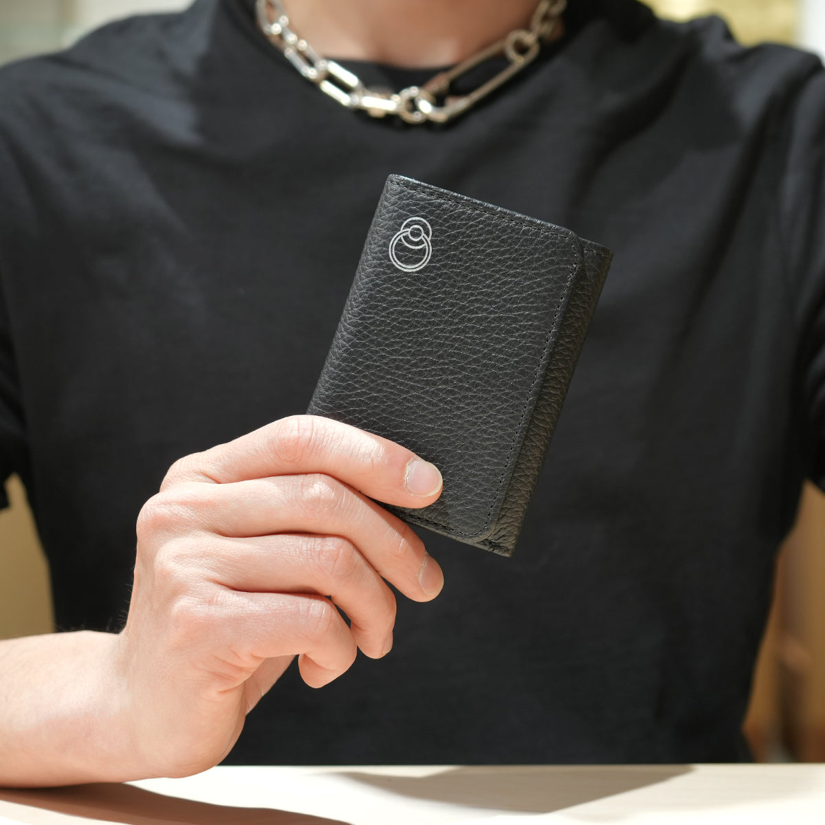 4NK trick mini Tri-fold Wallet - Cashless/Tri-fold/Eyelet Print