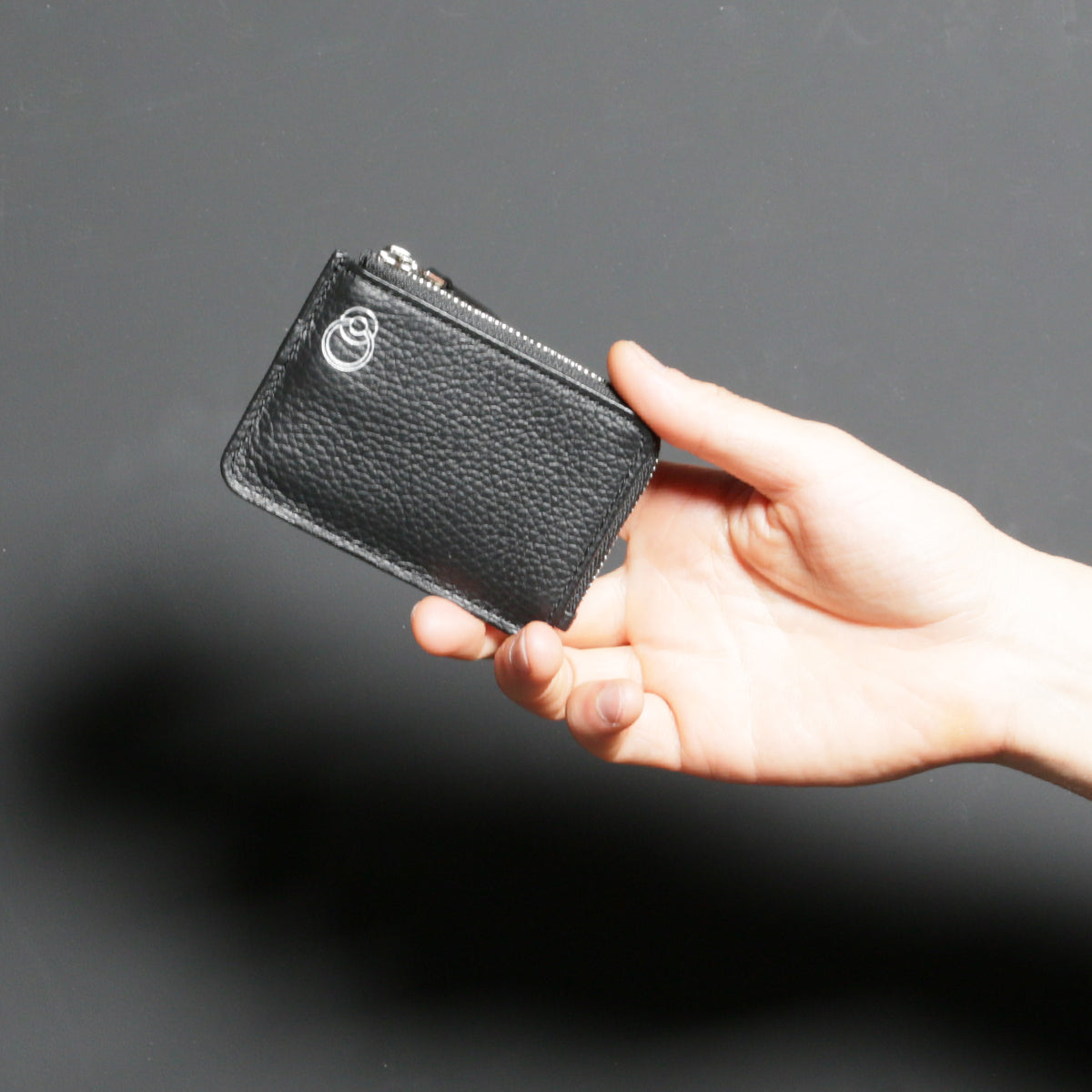 4NK trick mini Zip Coin Wallet - Cashless/L-Shaped Coin & Key Case/Eyelet Print