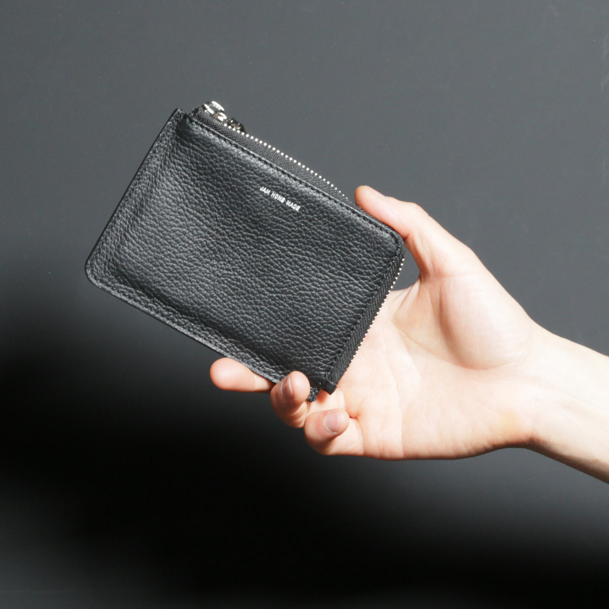 4NK trick mini Zip Multi-Wallet - Cashless/L-Zipper/Bi-fold/Logo Print