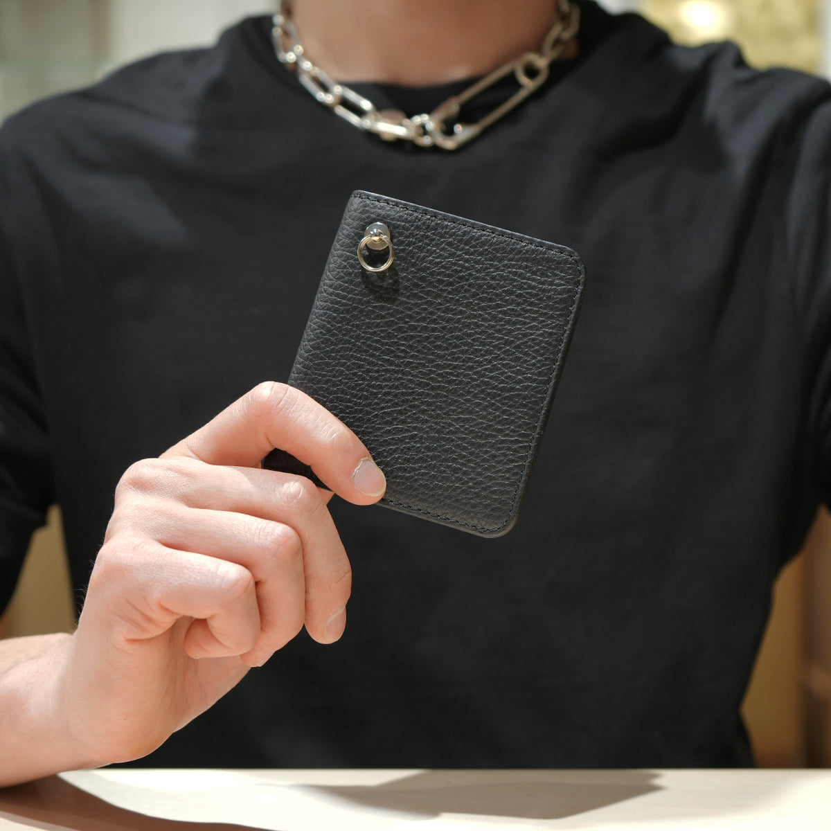 4NK trick mini Medium Wallet Cashless Wallet / Bifold / Eyelet
