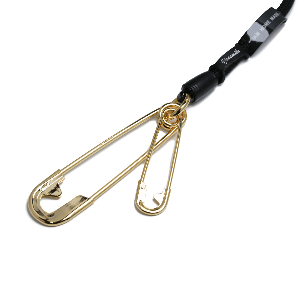 YOSEMITE - Yosemite Strap 4NK Multi Cord Chain Smartphone Shoulder & Wallet Chain Short - Gold