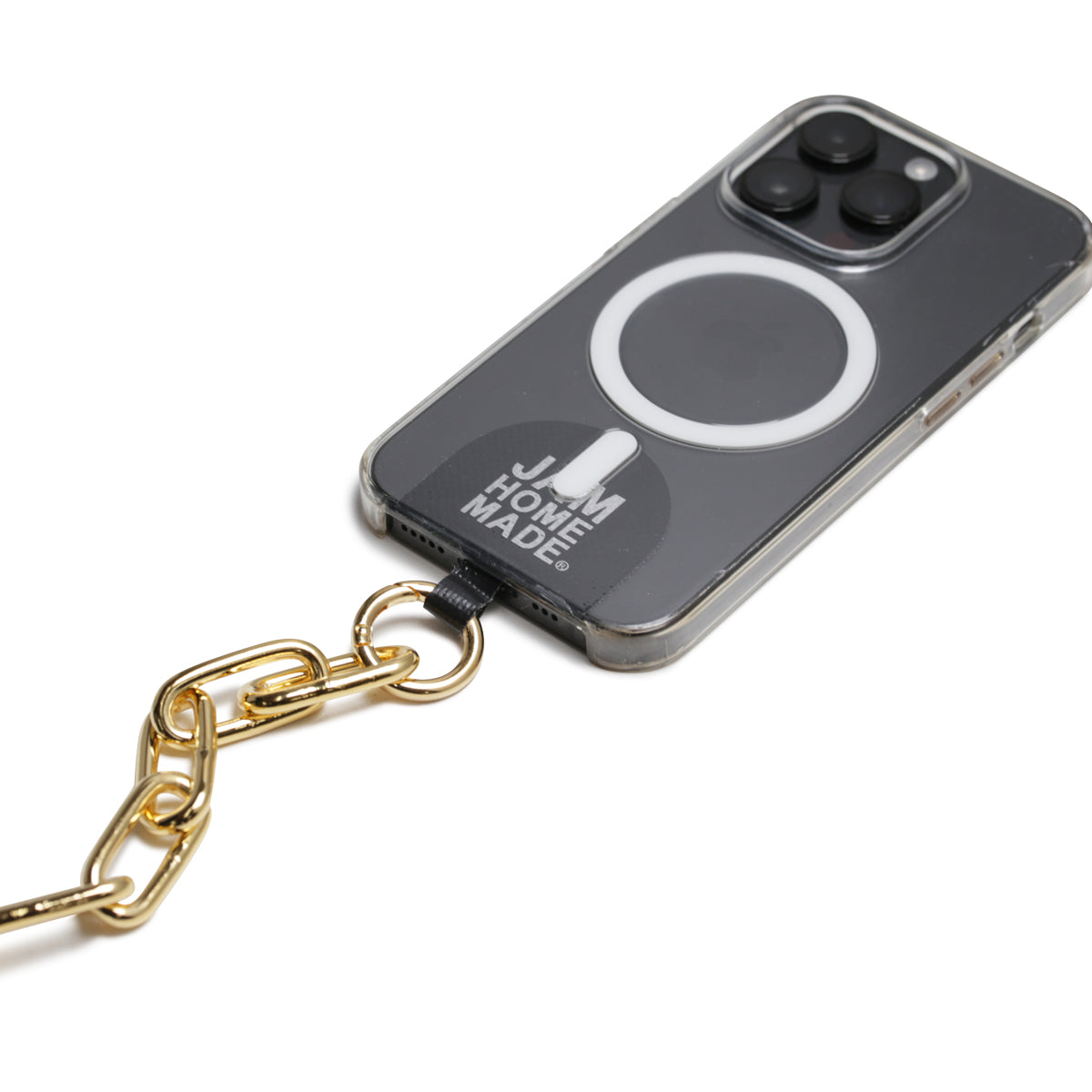 YOSEMITE - Yosemite Strap 4NK Multi Cord Chain Smartphone Shoulder & Wallet Chain Short - Gold