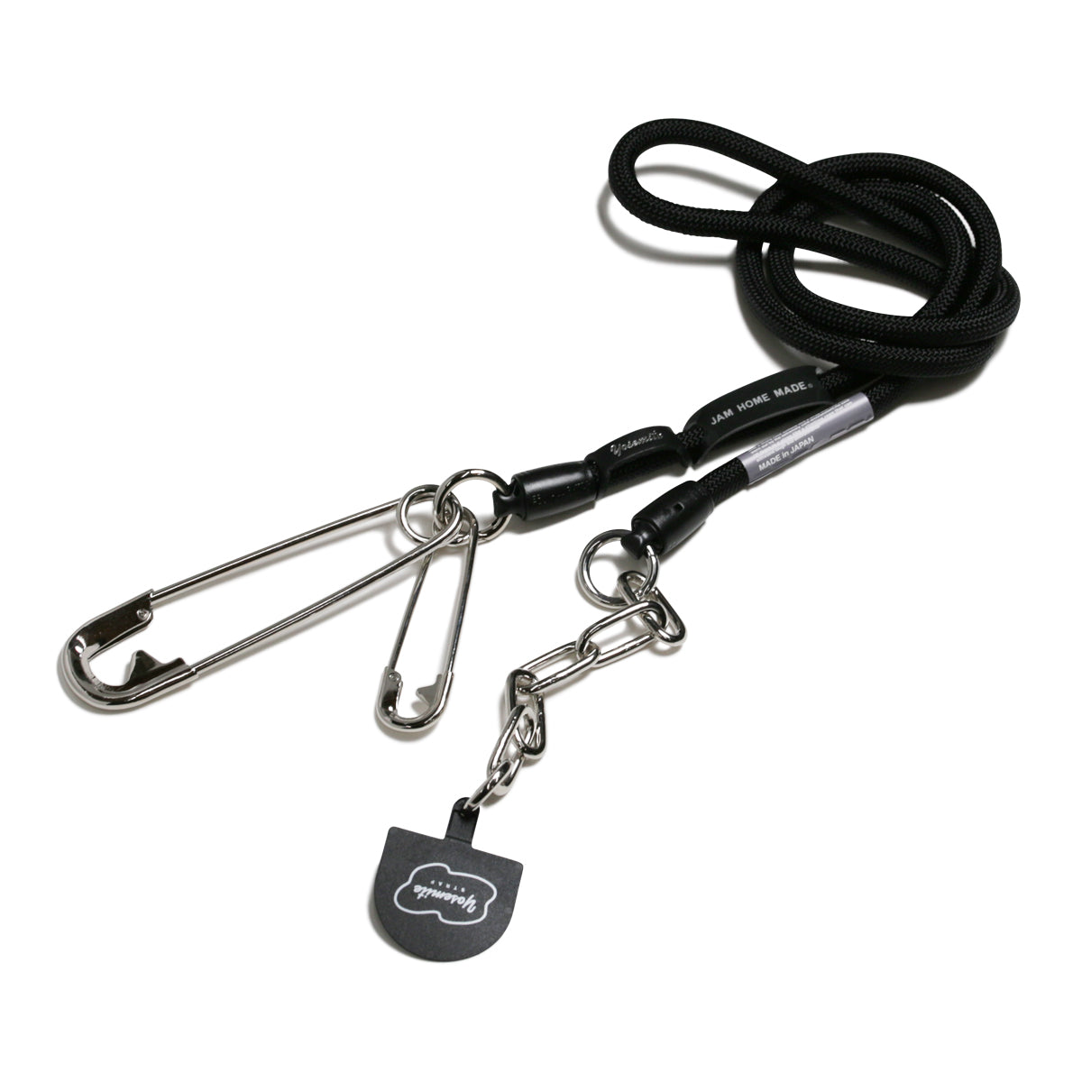 YOSEMITE - Yosemite Strap 4NK Multi Cord Chain Smartphone Shoulder & Wallet Chain Long - Silver