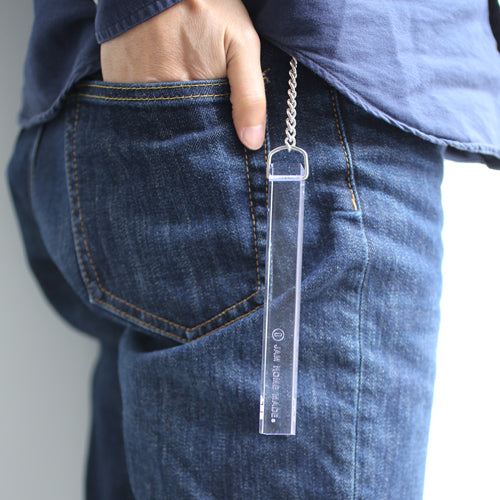March Birthstone/Aquamarine Hotel Keychain M