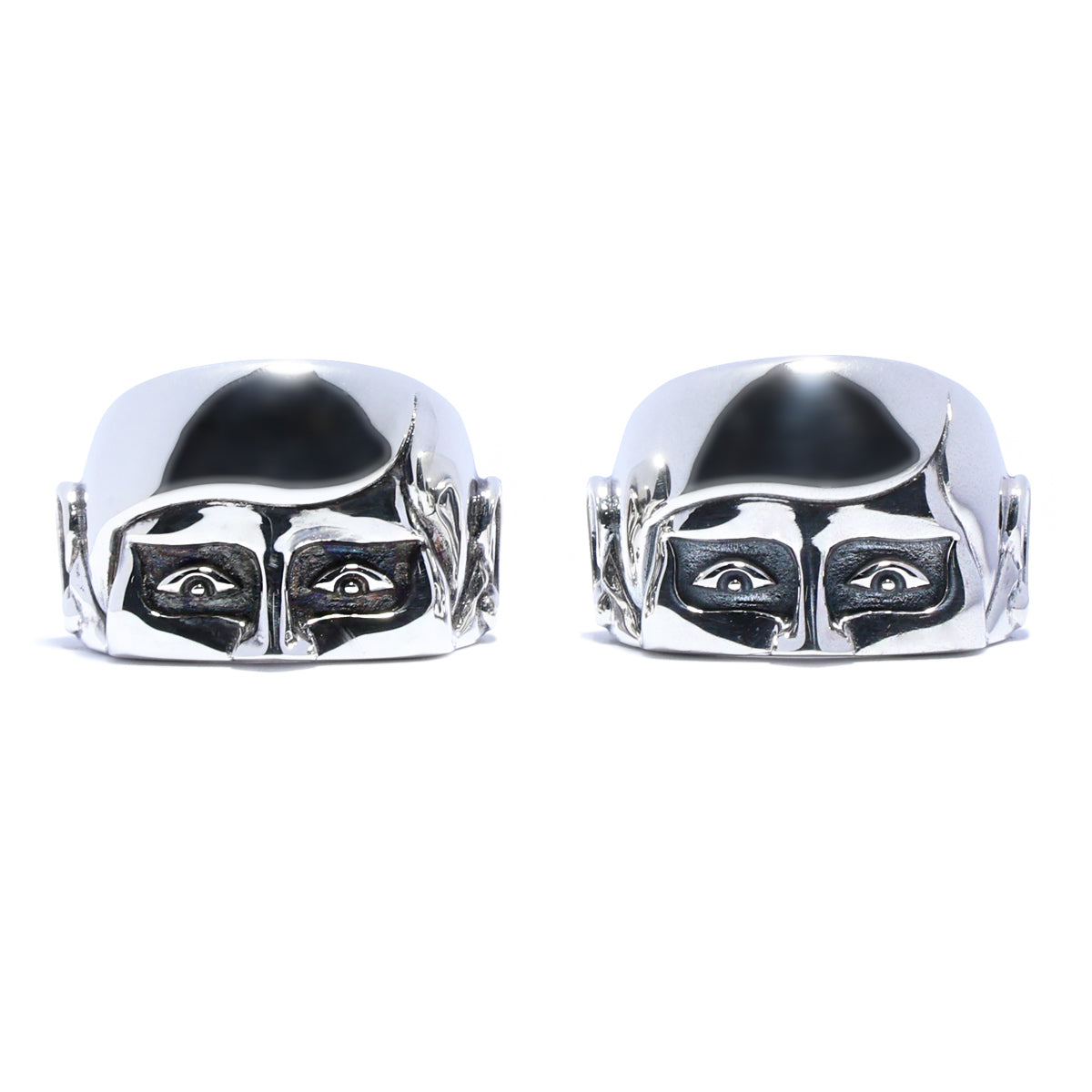PUNK DRUNKERS "That Guy" Face Ring Half SILVER925 / Ring