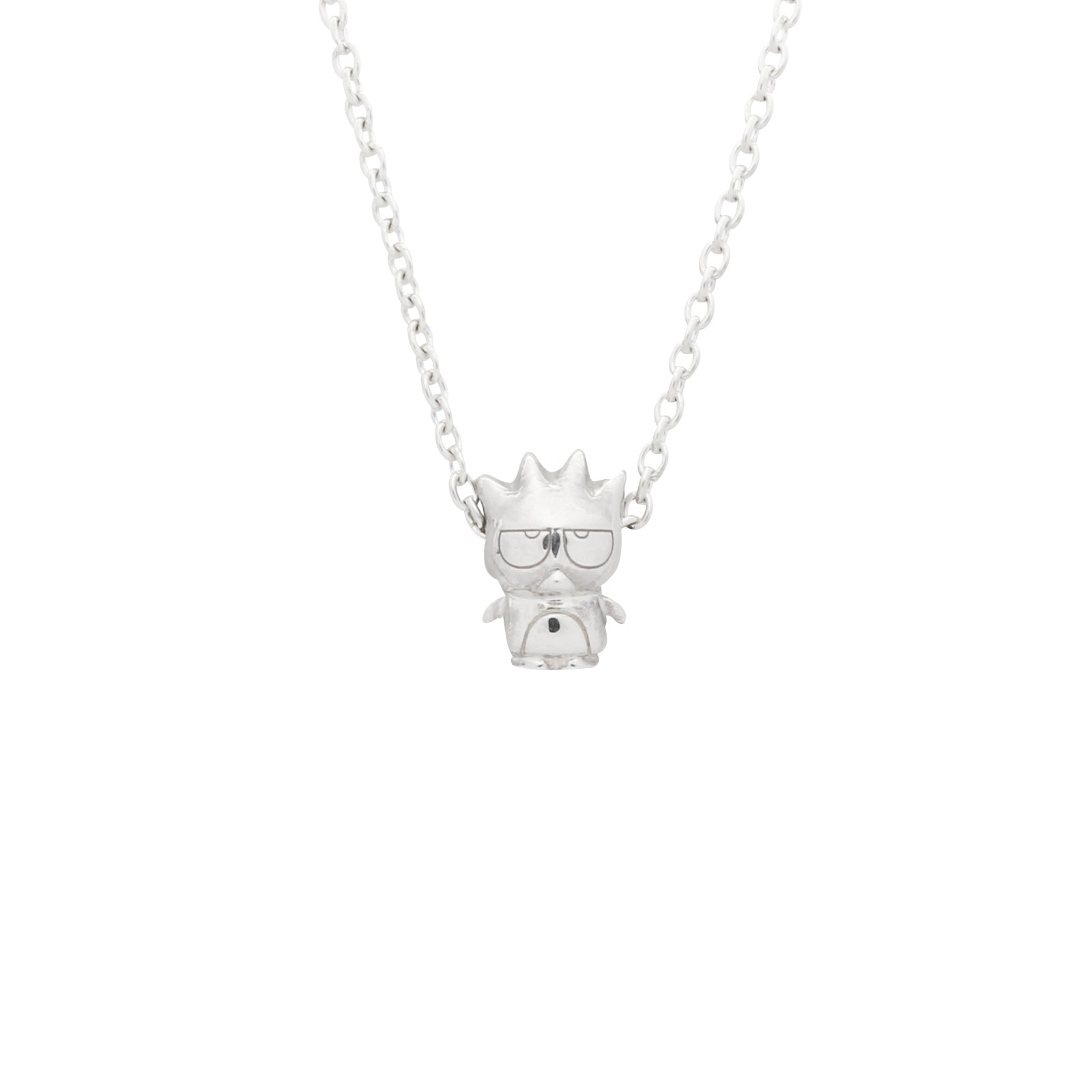Bad Badtz-Maru Clover Necklace - Silver