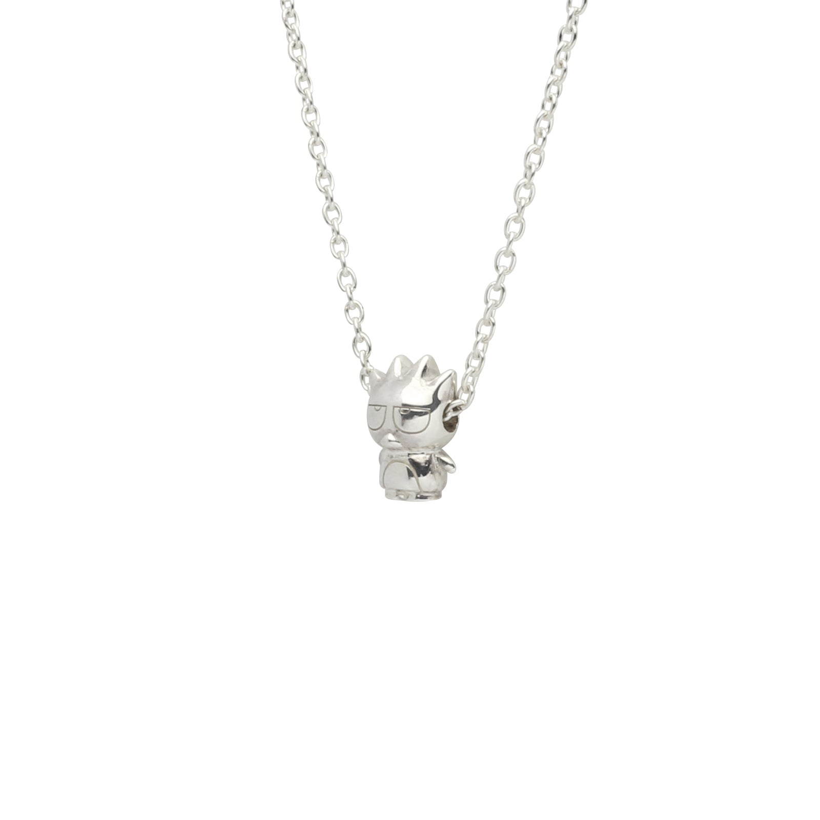 Bad Badtz-Maru Clover Necklace - Silver
