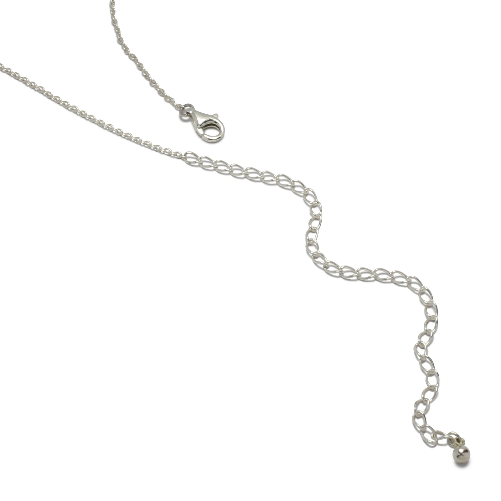 Kuromi Clover Necklace - Silver